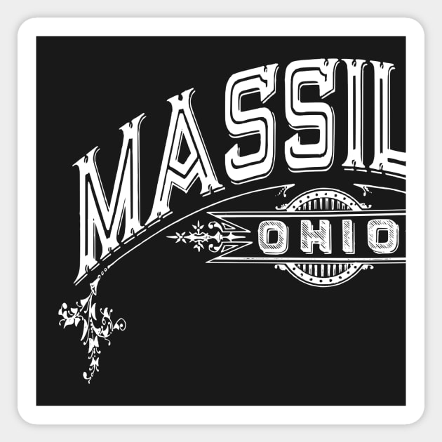 Vintage Massillon, OH Sticker by DonDota